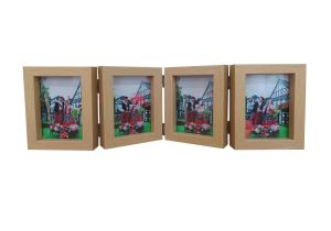 Bingkai Foto Lipat 3R ( 8.9 x 12.7 cm) Kolase Berengsel