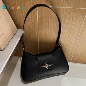 Women Crossbody Bag with Zipper Ladies Handbag PU Leather Sequin Y2K Outdoor Leisure Bag for Female