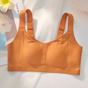 Lizida Seamless Rabbit Ears Ultra-thin Fixed Cup Underwear Large Chest Showy Small Non-wired Anti-sagging Womens Bra