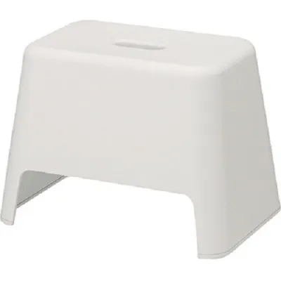 MUJI RPP Bath Stool White