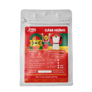 Cà phê Cảm hứng ngon rang mộc Jring Café blend Robusta và Arabica đặc sản cao nguyên Di Linh