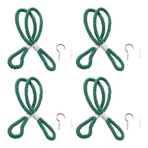 4pcs Soft Rope Curtain Holdbacks Perfect For Adding Touch Of Elegances To Curtains Decorative Curtain Tie Curtain Holder