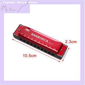 [Toplans]💖[HOT SALE]🎈🎈 10 Hole Harmonica Mouth Organ Puzzle Musical Instrument Beginner Teaching