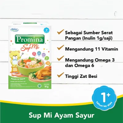 PROMINA SUP MIE / MI BATITA (1+) MPASI Bayi Tinggi Vitamin
