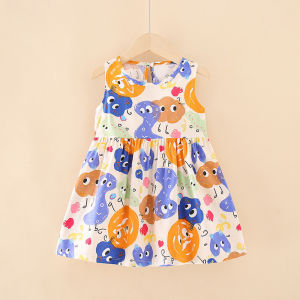 Dress Anak Perempuan Import Katun Murni Bermotif Terbaru