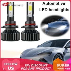 GorgeousAuto 2 Pack 6000K LED Headlight Bulbs for Car H4 H11 High Low Beam and Fog Light Upgrade