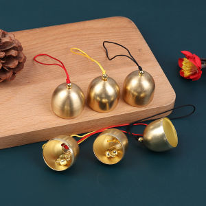 [Local Shipment]1Pc Pendant Metal Bell Alloy Pure Copper Vintage Wind Chime Ornament Anti-Theft DIY Craft Door Bell Home Decoration