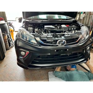 Original Gear Up Front Skirt - Perodua Myvi 2018 ( D20N 52711 bz140 c0 )