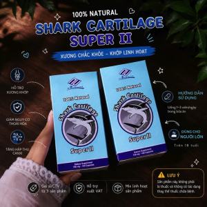 Viên uống giảm đau xương khớp sụn cá mập SHARK CARTILAGE NUHEALTH 750mg 100 viên - - Giúp mắt điều tiết tốt hạn chế khô mắt và mỏi mắt.  - Làm chậm quá trình thoái hóa tế bào hồi phục tế bào tổn thương và chống lão hóa.