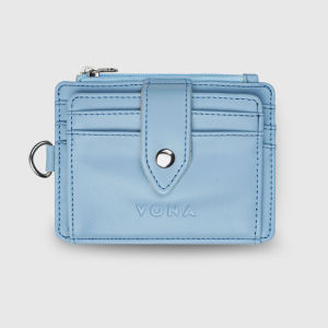 VONA Xenos ID Card Holder - Dompet Kartu Pria Wanita dengan Lanyard