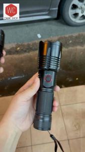 Ultra-bright white laser glare flashlight headlight rechargeable outdoor long-range zoom high-power search