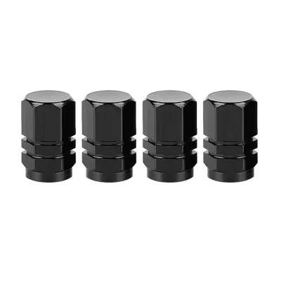 SG SELLER! Titanium Design Tyre Valve Wheel Cap Cover For Car Motorcycle Bike Bicycle (Universal Fit) (4pcs)