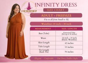 Rust Orange Infinity Dress for Casual Events