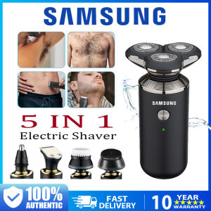 Professional Razor Trimmer 5 in1 Shaver Multifunction Electric Shaver Adjustable Cordless Trimmer Nose Hair Sideburns Shaving  Wet and Dry Dual-use