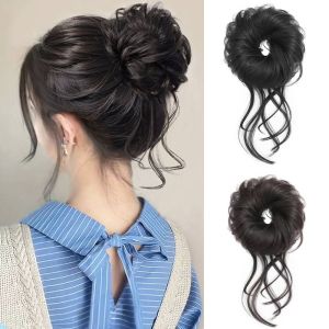Seamless Natural-Look Volumizing Headband Wig Simulation Hair Ponytail for Women’s Daily & Party