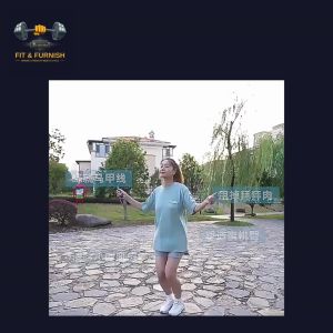 Jumping  Rope Body Shaper For Adult Exercise Skipping rope Cordless Jump Rope Home Gym Equipment