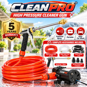 COD+Portable Car Washer Guns Pump High Pressure Cleaner Electric Cleaning Auto Device Car Care Portable Washing Machine12V Washer gun Irrigation Water Pump Jet Wash Cleaner Hose Van Kit Garden Water Guns