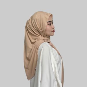 Pashmina Kaos Oval Rayon Spandex Super Flowly