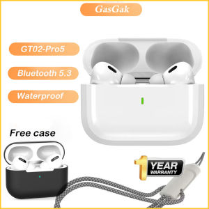 GasGak headset GT02-Pro5Bluetooth5.4 headphones with mic Wireless earbuds for Android/iosGaming Headset Touch Control Noise Cancelling