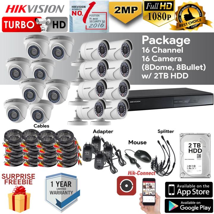Cctv Camera 16 Channel Dvr Hikvision HIKVISION Turbo HD CCTV