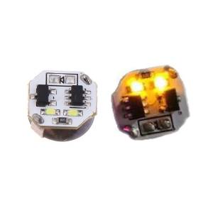 WH XXHZ 1Pc LED Magnetron Light Modeling Led Bright Wireless Lamp DIY Toys Model Magnetic Induction Lights W Button Battery + Magnet [MY]