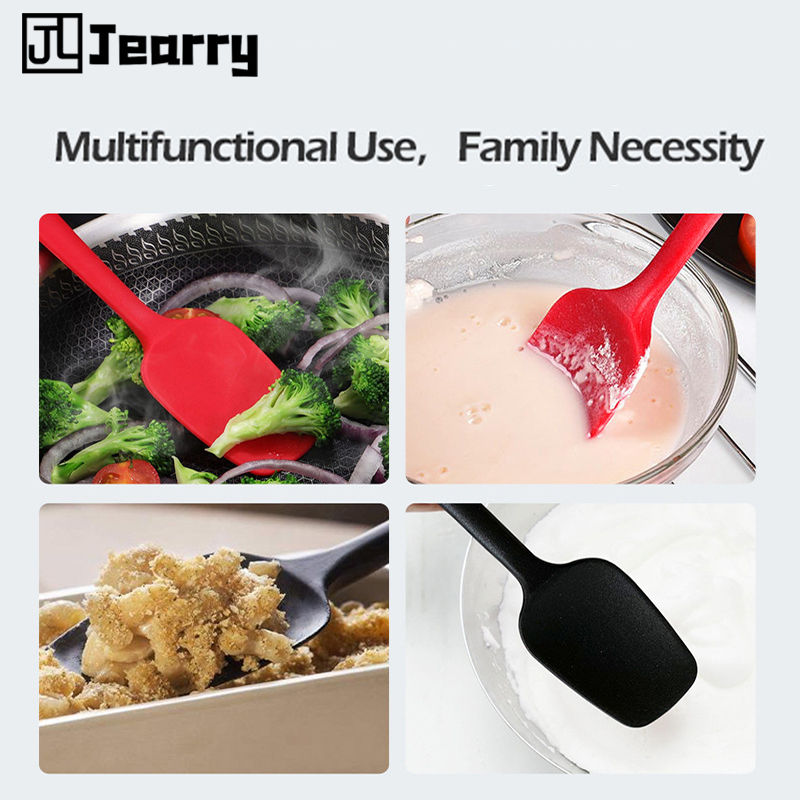 Spatola in silicone alimentare Jeary resistente al calore, cucchiaio piccolo antiaderente per soffriggere, cuocere al forno, utensili da cucina per la casa
_voghion.com