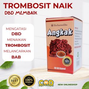 COD Kapsul Angkak Untuk Tipes dan DBD Herbal Penambah Trombosit Darah