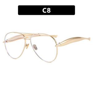 AU Kedun toad-shaped sunglasses metal 2025 New retro-style sunglasses with a sophisticated look perfect for street style and trendy fashion