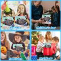 Chain Triangle Chess Game, Triggle Board Game, Funny Triggle Rubber Band Game for Family Night, Family Games Nteractive Game for Kids and Adults, 2 to 4 Players. 