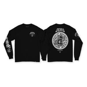 DGRAVE CREATIONS AS ABOVE SO BELOW BLACK LONGSLEEVES