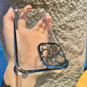 Case For Redmi Note 17 Pro Max Note17 ProMax 5G 4G Xiaomi 2026 Phone Casing Clear Transparent Back Cover Shockproof Bumper Soft TPU Flexible Anti Drop Four Corner Enhance Plating