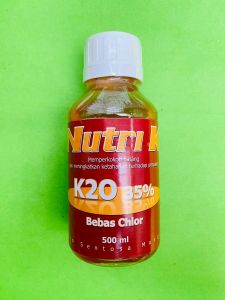 Pupuk Cair NUTRI K K20 35% Bebas Chlor kemasan 500ml dari AGRO SENTOSA MANDIRI F