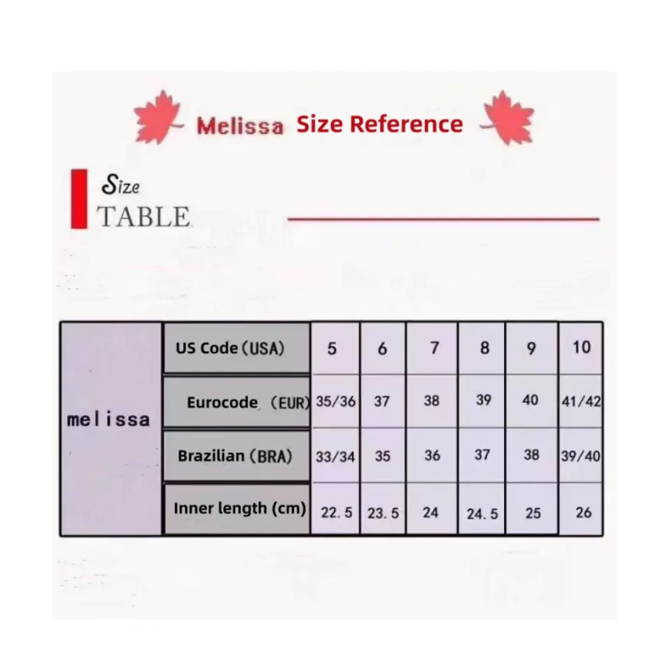 Official store 2023 colors Melissa shoes for women Classic bow