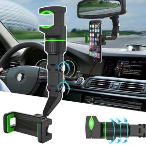 Car Phone Holder Multifunctional 5 Styles Car Rearview Mirror Phone Holder GPS Seat Bracket Cell Phone Stand In Car For Vehicles Buy 1 Take 1