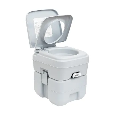[FOFO] Large Portable Toilet 20L Toilet Adult Children Mobile Outdoor Camping Hospital Travel Boat Portable Camping Toilet Outdoor Mobile