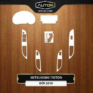 MITSUBISHI TRITON [ 2019-2024 ] - Film PPF dán bảo vệ nội thất ô tô -AUTO6- Made in Việt Nam chống xước làm mờ đi các vết xước cũ hiệu quả giữ lại độ zin cho xe