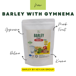 BARLEY 100% ASLI DENGAN GYMNEMA BEBAS GULA MANISAN SEMULAJADI DARIPADA KURMA DAN DELIMA