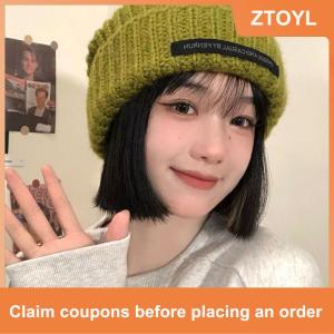 【ZTOYL】 Solid Color Hats Autumn Winter Warm Cap For Women Girls Simple Outdoors Warm Caps Fashion Versatile Daily Casual Caps Gifts