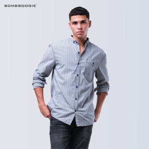 Bombboogie Kemeja Pria Rainy Days 24458B5NW