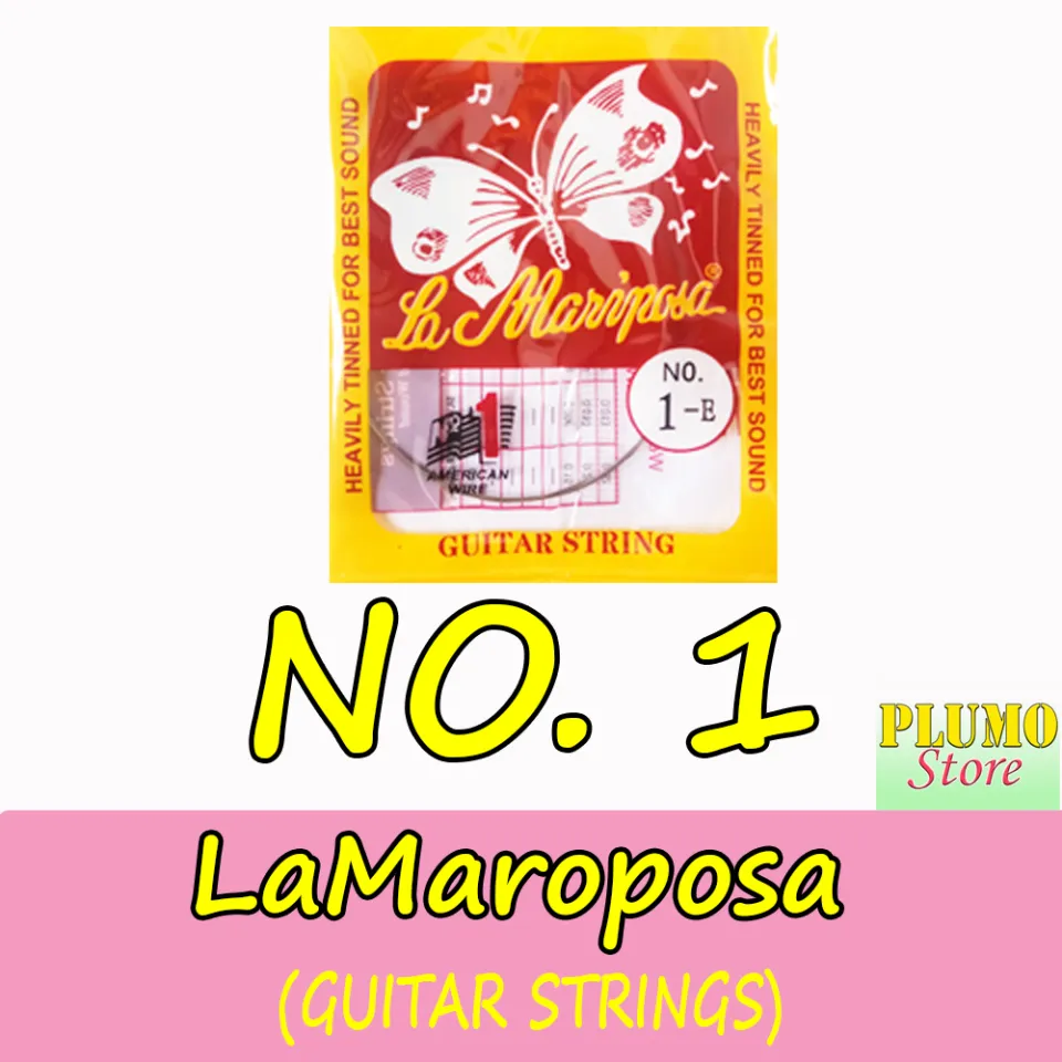 GUITAR STRING LaMariposa no.0 1 2 3 4 5 6 PER PIECE Lazada PH