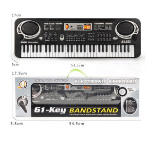 Đàn Organ Piano 61 Phím Woim-6106 Kèm Micro 6 Bài Hát Demo 16 Tones Nhạc 8 Âm Nhạc Cụ 100 Âm và Giai Điêu