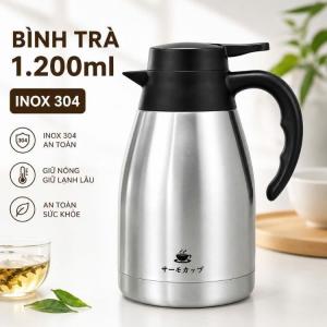 Bình pha trà INOX 304 giữ nhiệt 24h dung tích lớn 2000ml