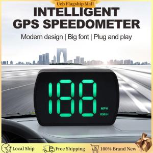 [Ueb Flagship Mall]Car HUD Head Up Display Universal GPS Speedometer Windshield Speedometer HUD Projector Auto Electronics Accessories