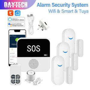 DAVTECH Smart Alarm Security System - 150dB Siren Smart APP Control USB Charging Ideal for Home & Business
