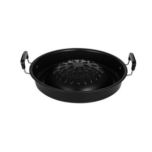 LINSBAYWU 30/35cm Chảo Nướng Thái Lan Dã Ngoại Di động Đa chức năng Vỉ nướng thực phẩm Bền Tái sử dụng Khay nướng thịt nướng Hàn Quốc Dụng cụ nấu ăn