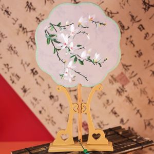 ร่มกลมปักสองด้าน สไตล์โบราณ ร่มกลมปักสองด้าน ร่มกลมปักซูโจว สไตล์จีนโบราณ