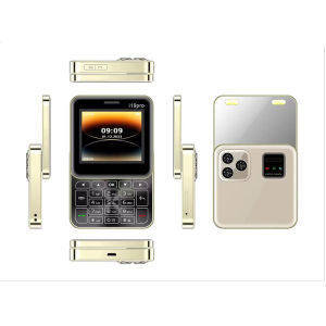 i19 Pro 2.4inch Slide CellPhone Dual SIM Fashion Classic Design Foldable 2G Mobile Phone