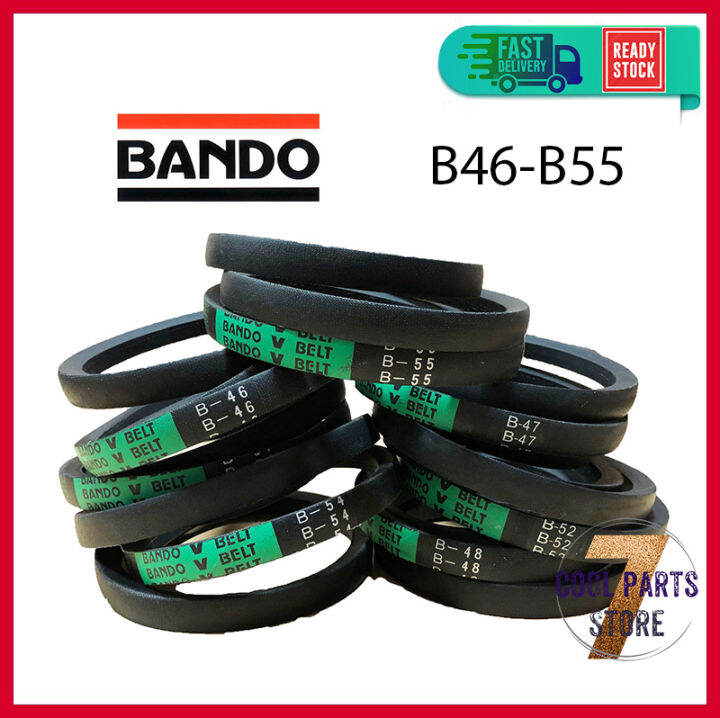 BANDO V Belt B46 B47 B48 B49 B50 B51 B52 B53 B54 B55 Bando V Belt - 100 ...