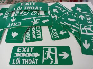 Biển Bảng chỉ dẫn thoát hiểm