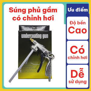 Súng phun sơn phủ gầm xịt gầm có điều chỉnh hơi